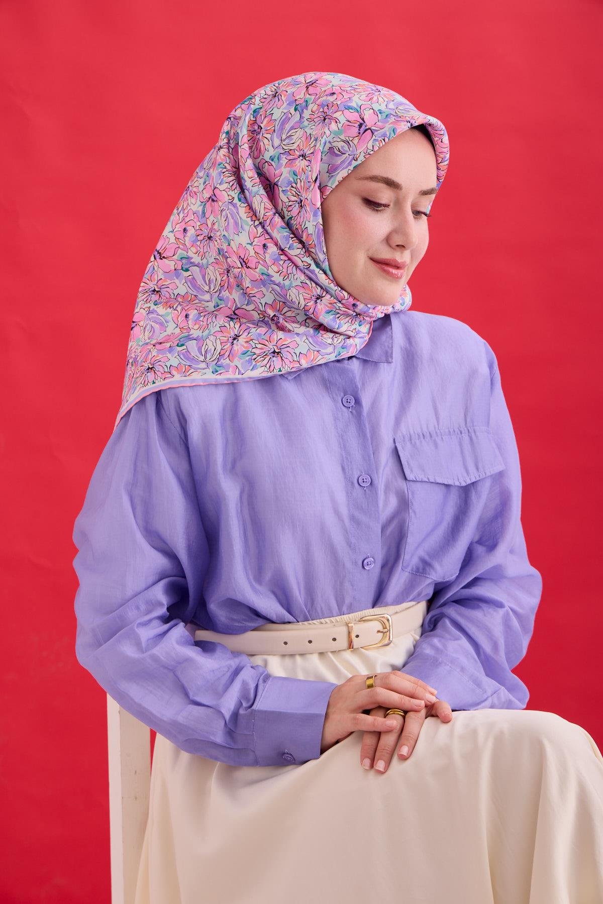 Silk Home Yeni Sezon Twill İpek Eşarp Kategorisi