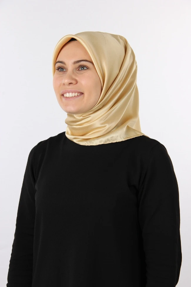 Aker Taşlanmış Düz İpek Eşarp 7747758