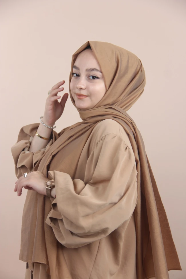 CAMEL Siyane Scarf Havana Caz Şal