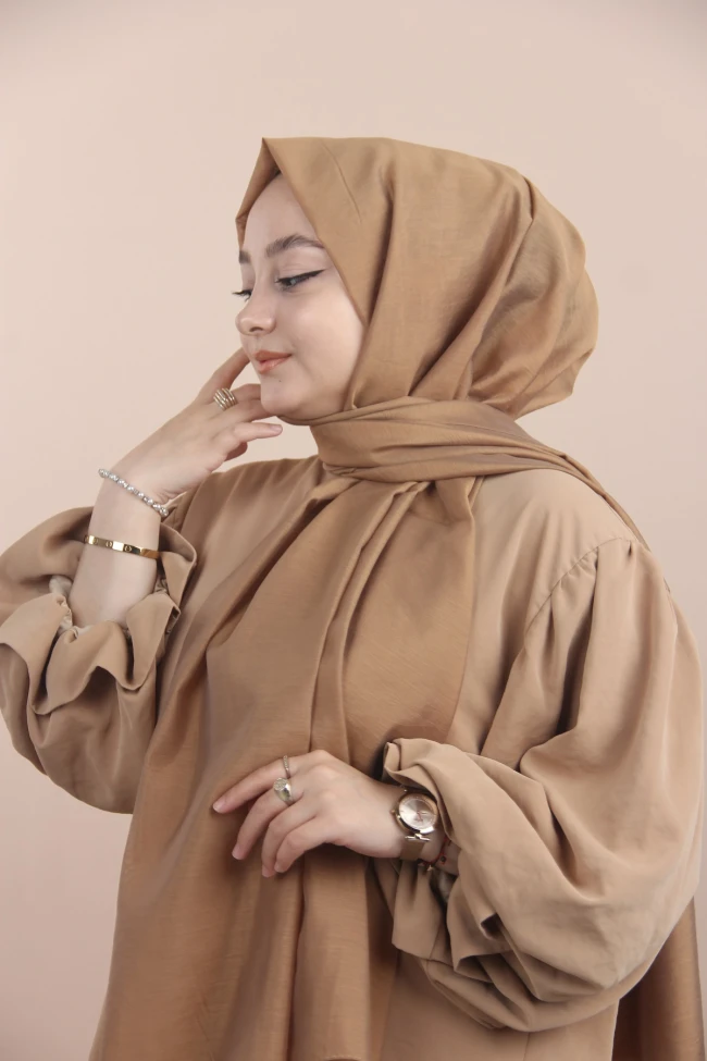 CAMEL Siyane Scarf Havana Caz Şal