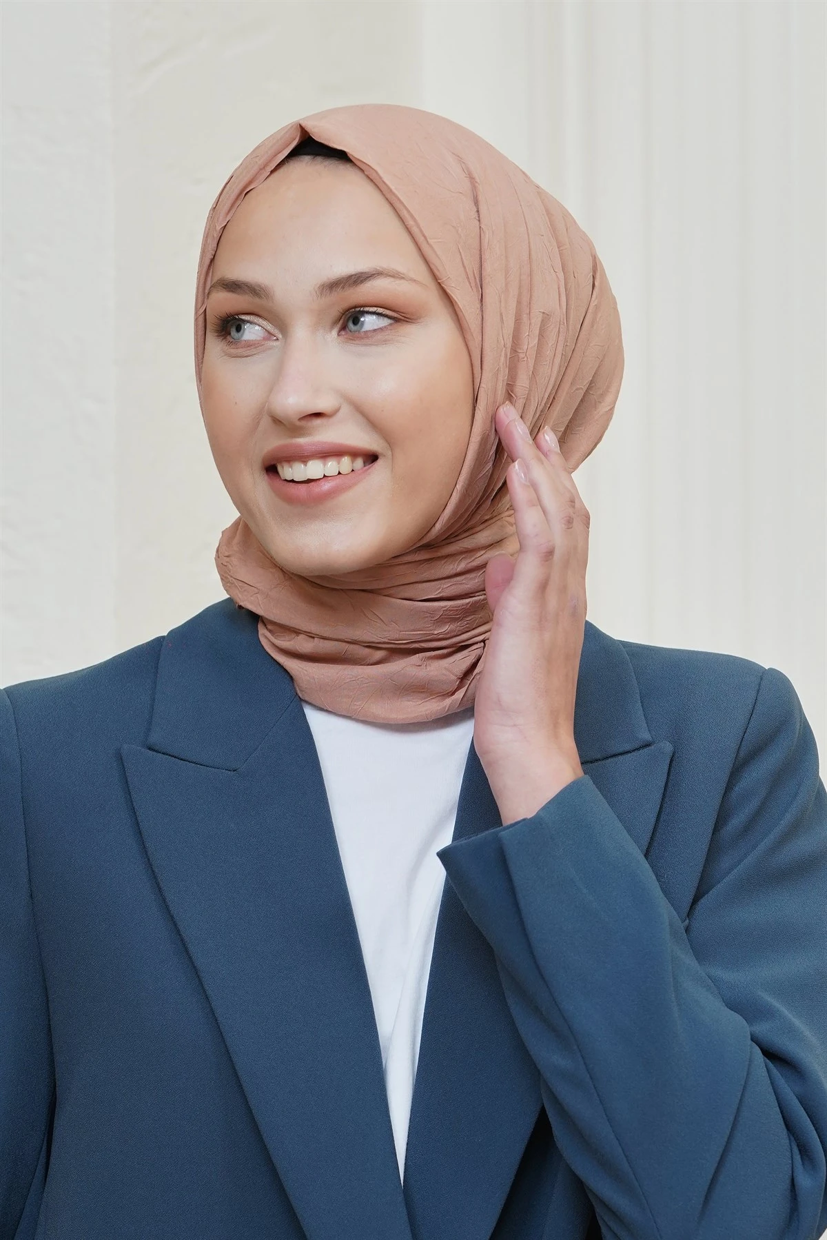 KOYU VİZON Loryan Scarf Viva Crush Lycra Şal