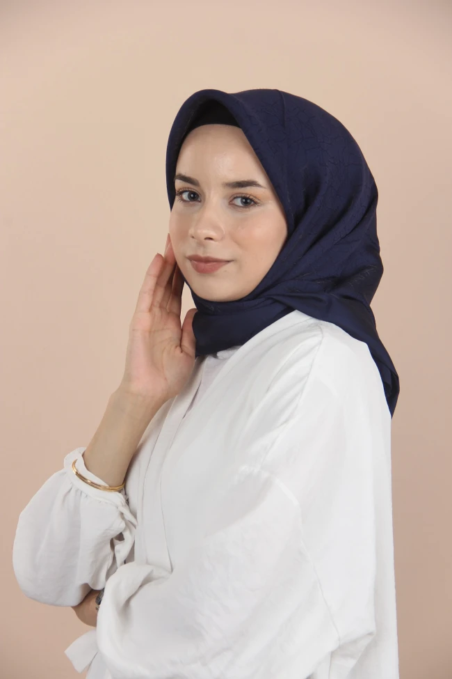 LACİVERT Miray Milano Eşarp