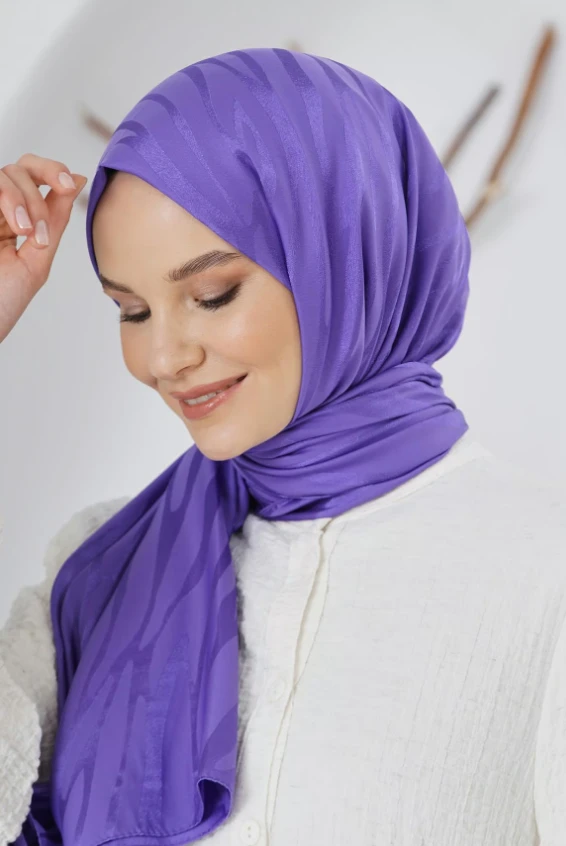 Loryan Scarf Jakar Ağaç Kabuğu Şal