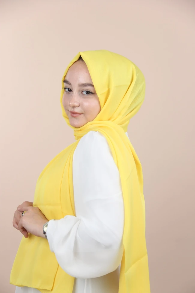 Sima Janjanlı Şifon Şal