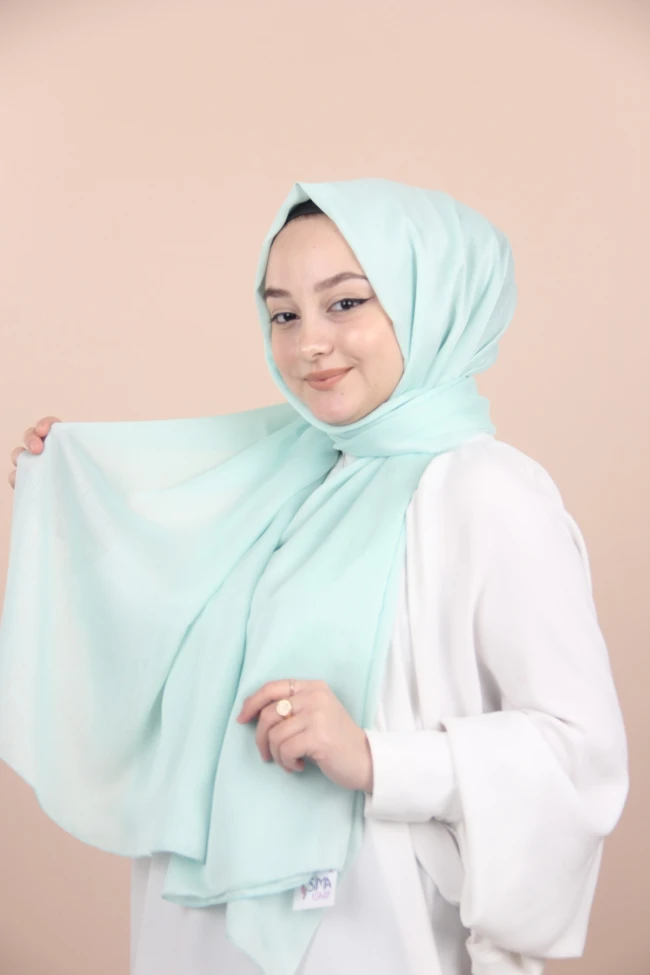 Sima Janjanlı Şifon Şal