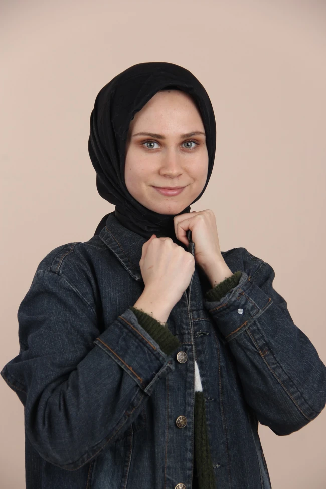 SİYAH Sima Jakar G Eşarp