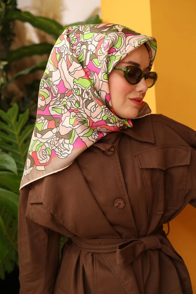 16 Silk Home Twill İpek Eşarp 11434
