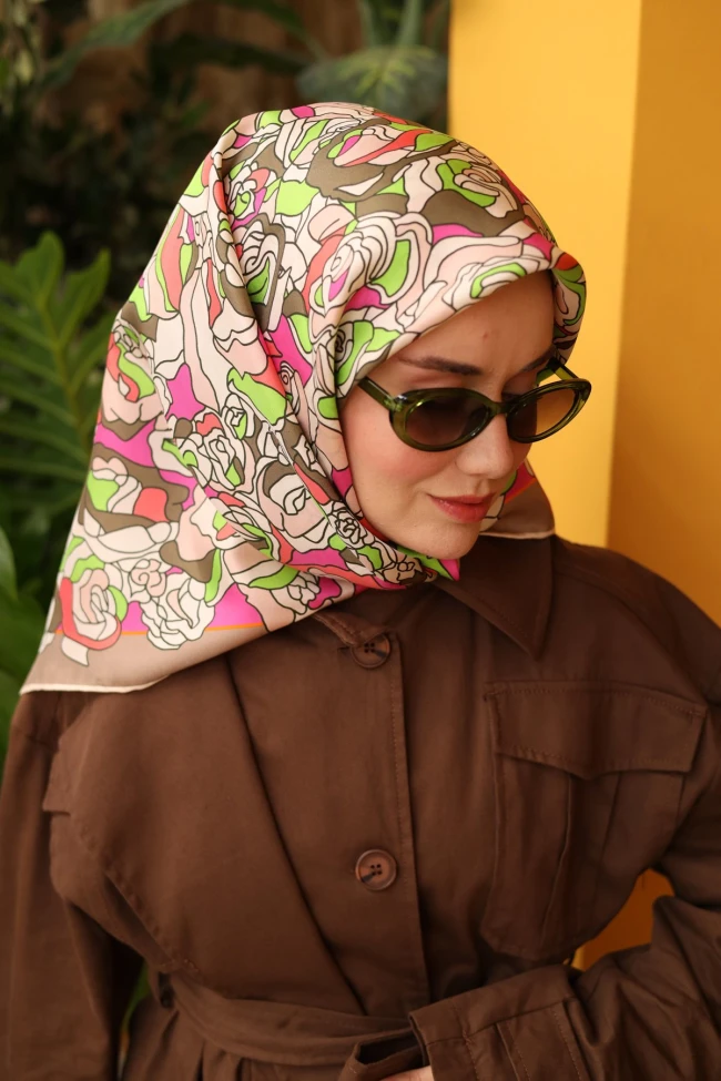 16 Silk Home Twill İpek Eşarp 11434