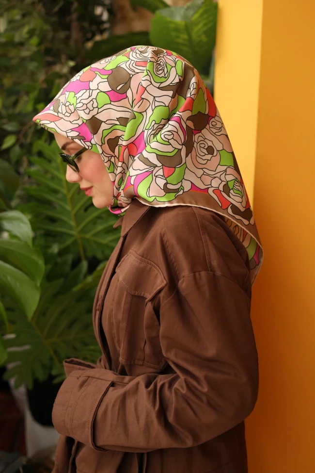 16 Silk Home Twill İpek Eşarp 11434