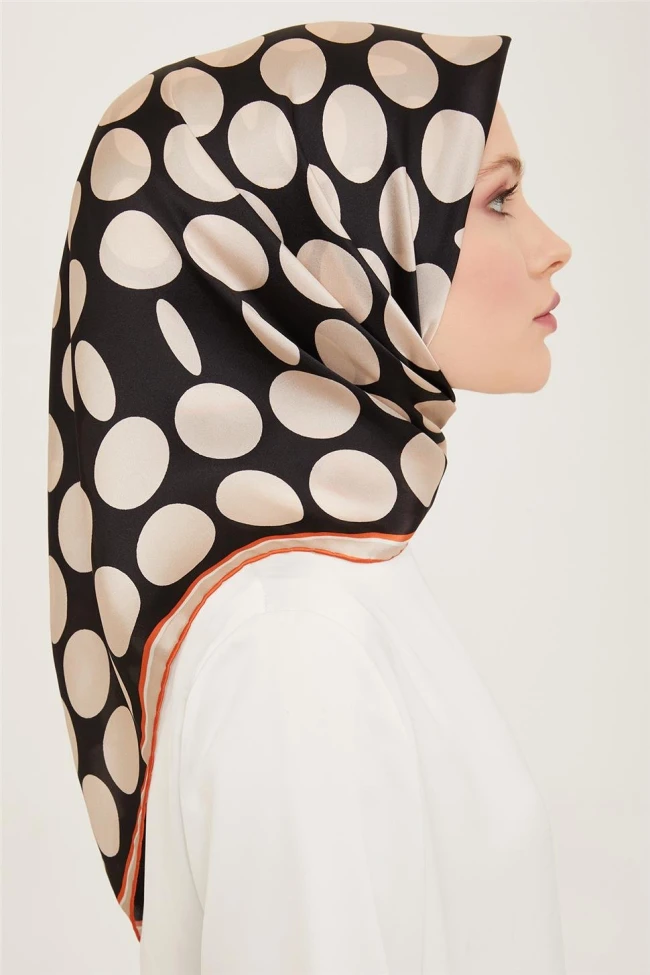 02 Armine Twill İpek Eşarp 9156D