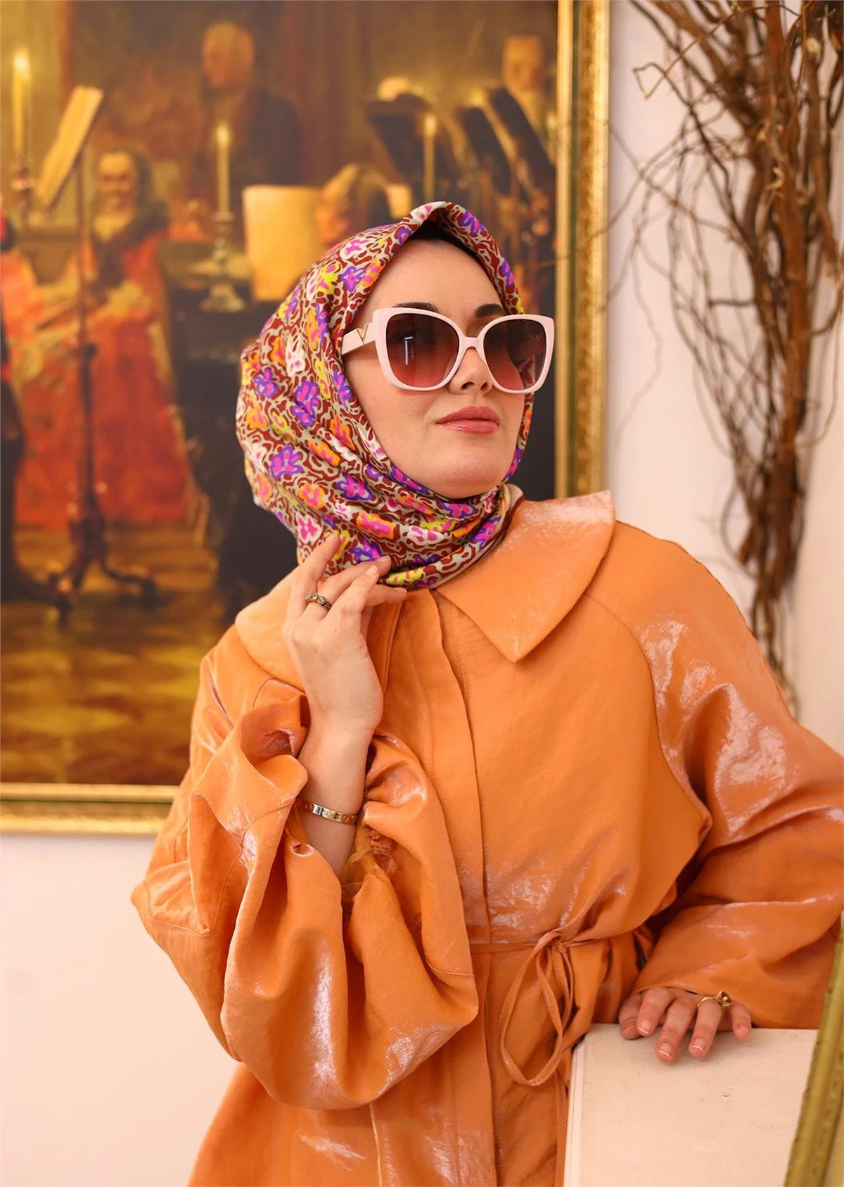 09 Silk Home Twill İpek Eşarp 11428