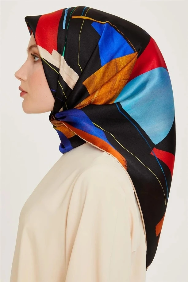 83 Armine Twill İpek Eşarp 9241D