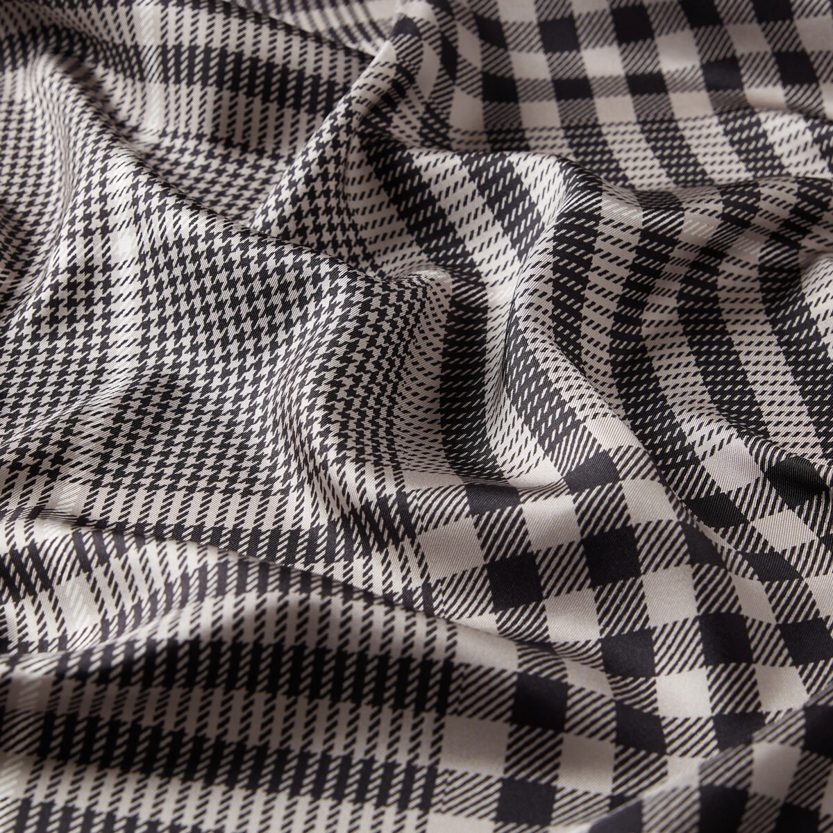 GÜMÜŞ İpekevi Twill İpek Eşarp 1157