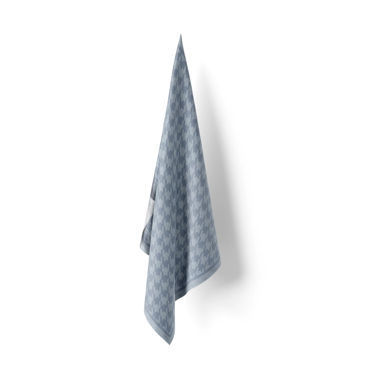 Metalik Mavi İpekevi Twill İpek Eşarp 1180