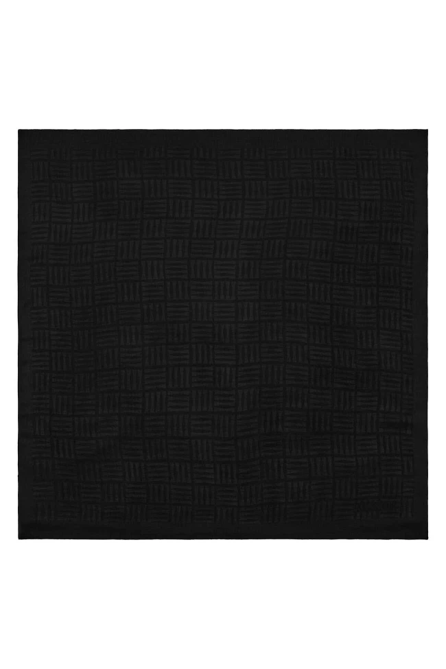 Black İmannoor İman Kare Naia Eşarp 242-4002