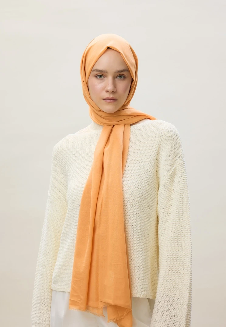 Kavun Fresh Scarfs İnce Pamuk Vual Şal