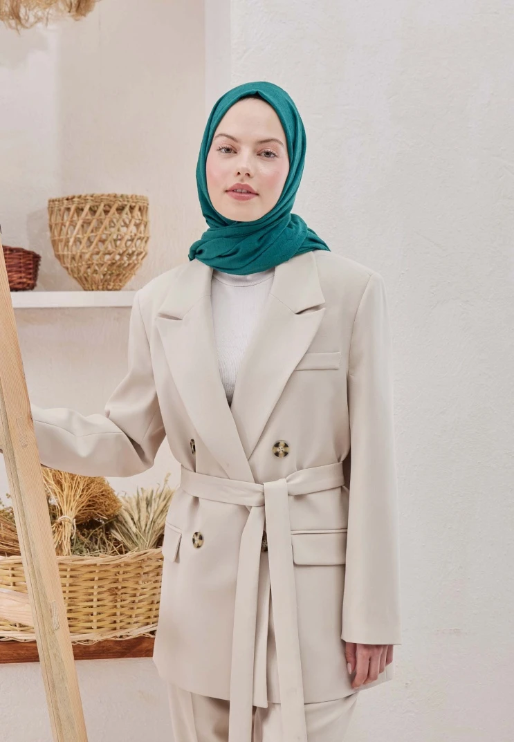 Petrol Fresh Scarfs Bambu Şal
