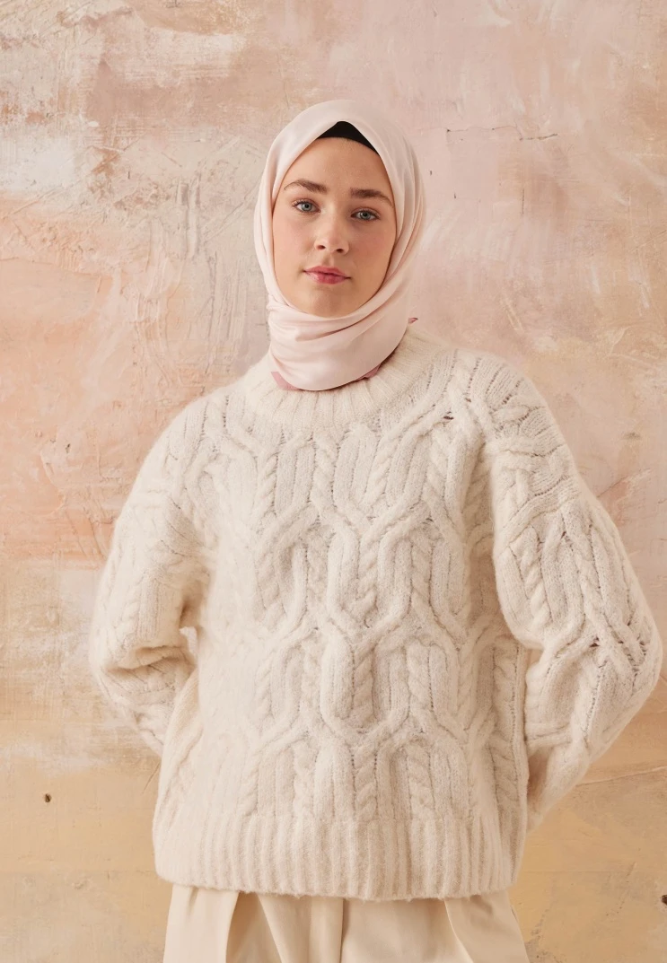 Pudra Fresh Scarfs Modal İpek Eşarp