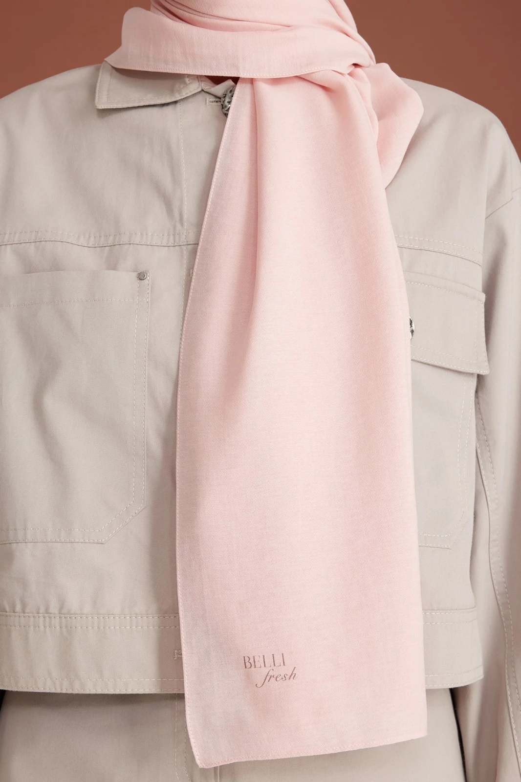 09 Belli Fresh Coral Şal