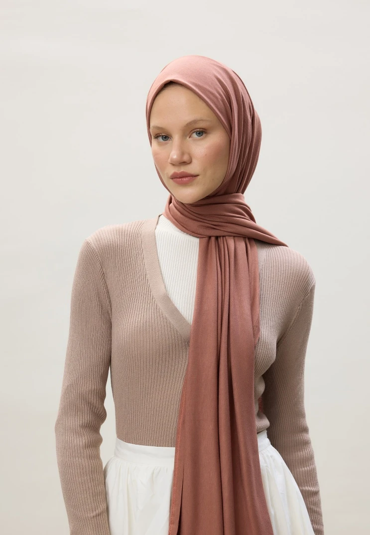 Soft Pembe Fresh Scarfs Penye Şal