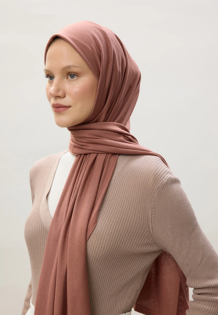 Soft Pembe Fresh Scarfs Penye Şal