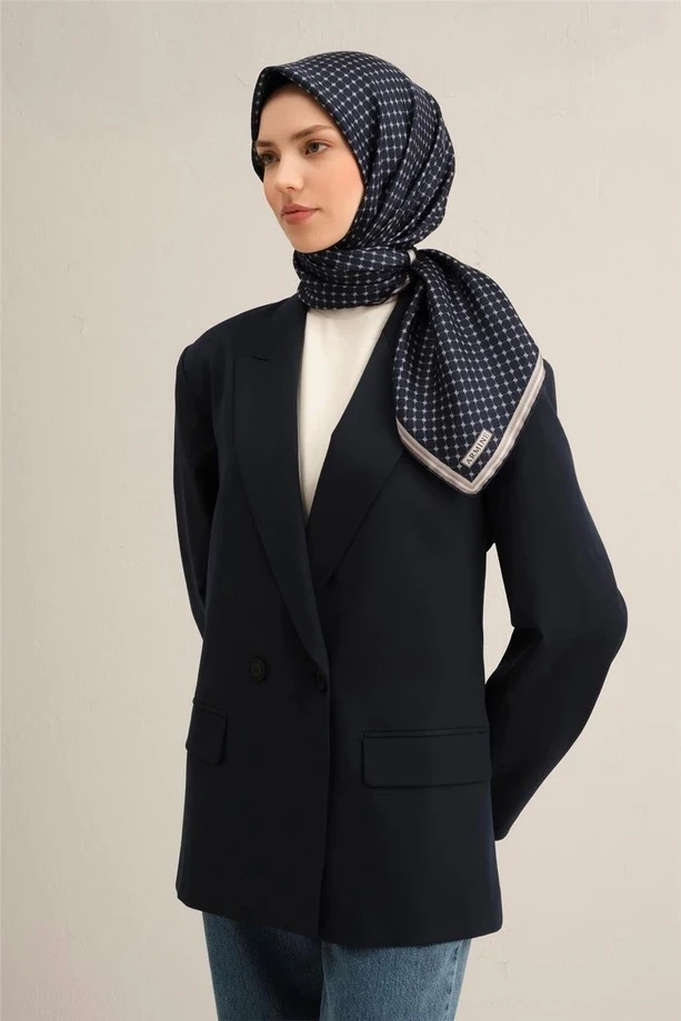 11 Armine Twill İpek Eşarp 9345D