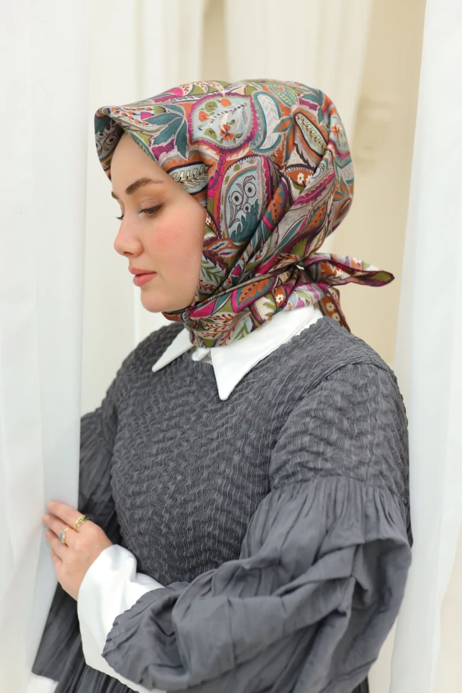 15 Silk Home Twill İpek Eşarp 11456