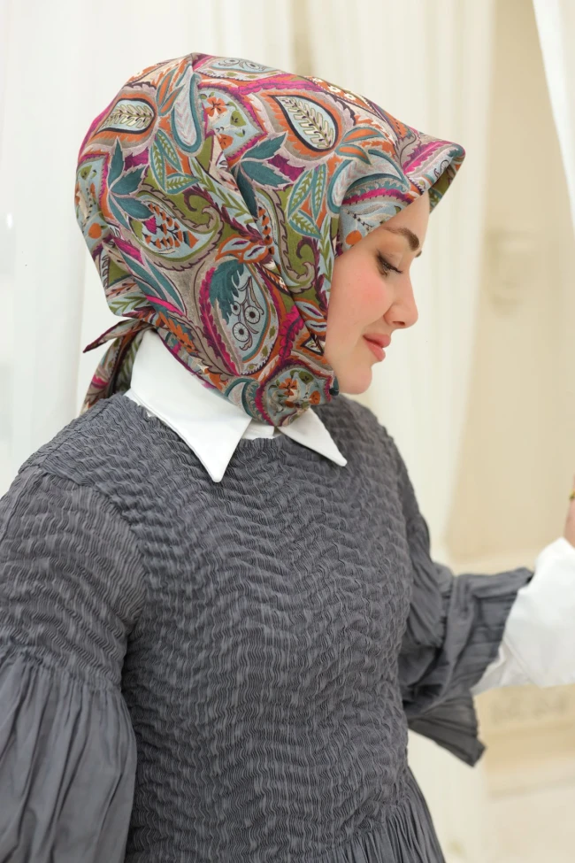 15 Silk Home Twill İpek Eşarp 11456