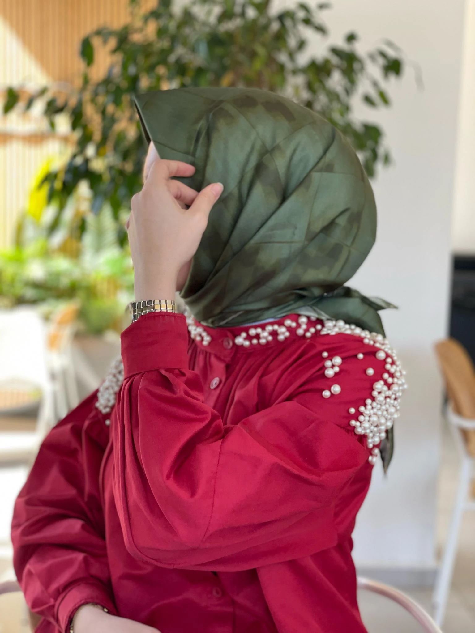 951 Pierre Cardin Twill İpek Eşarp 8999438