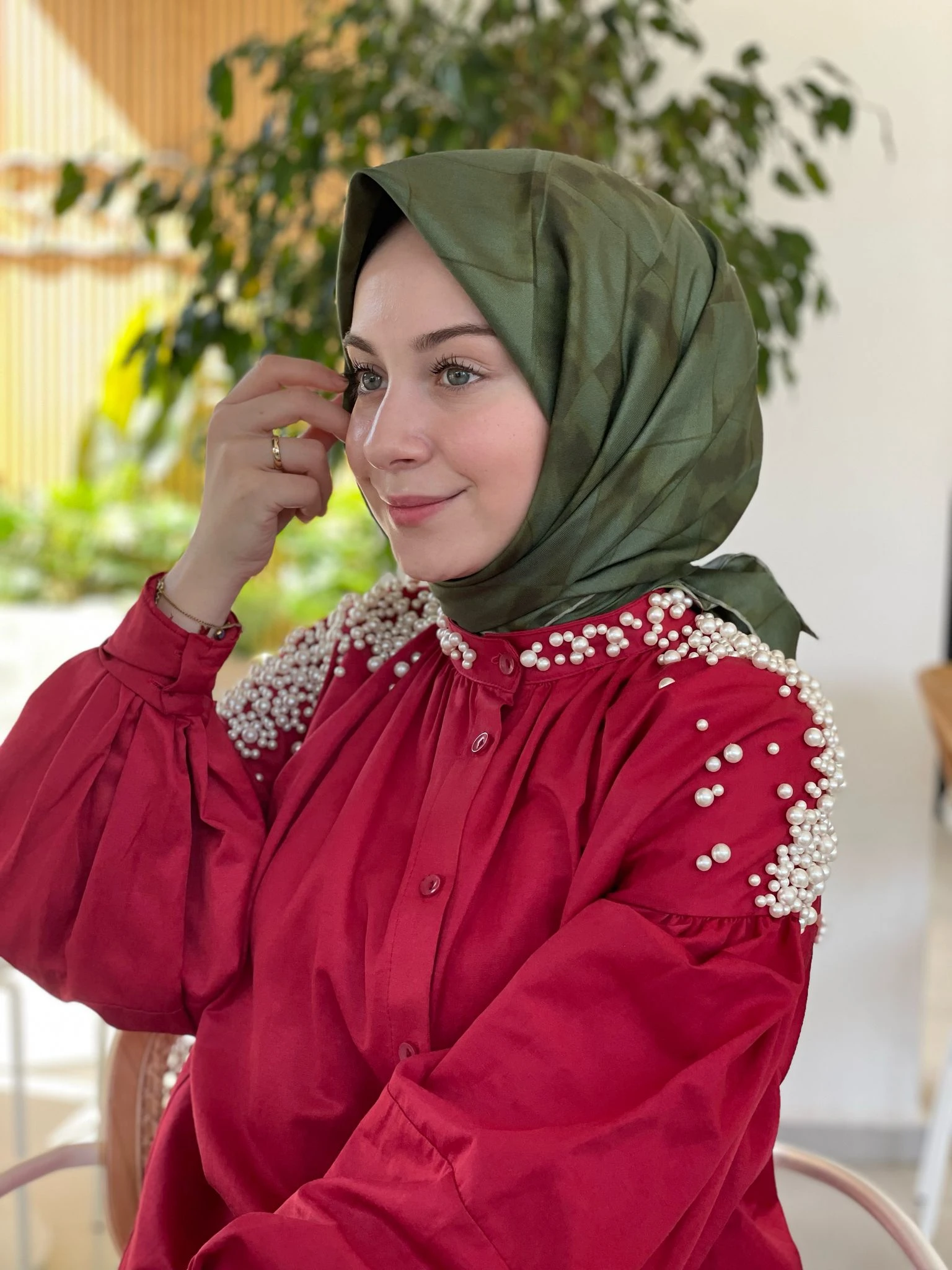 951 Pierre Cardin Twill İpek Eşarp 8999438