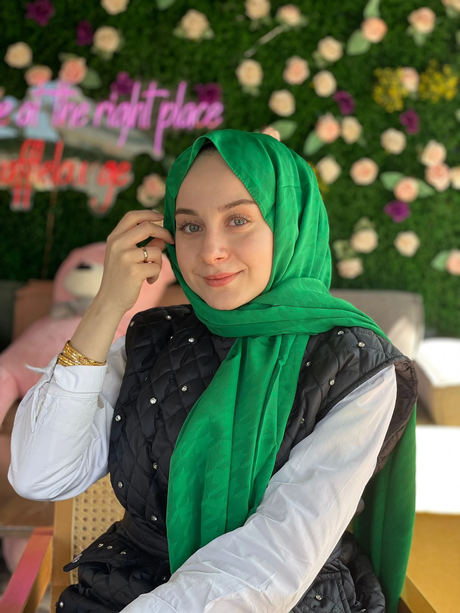Benetton Çağrı İpek Jakar Kazayağı Şal