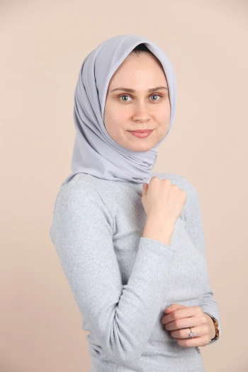 GÜMÜŞ Sima Medine İpeği Eşarp