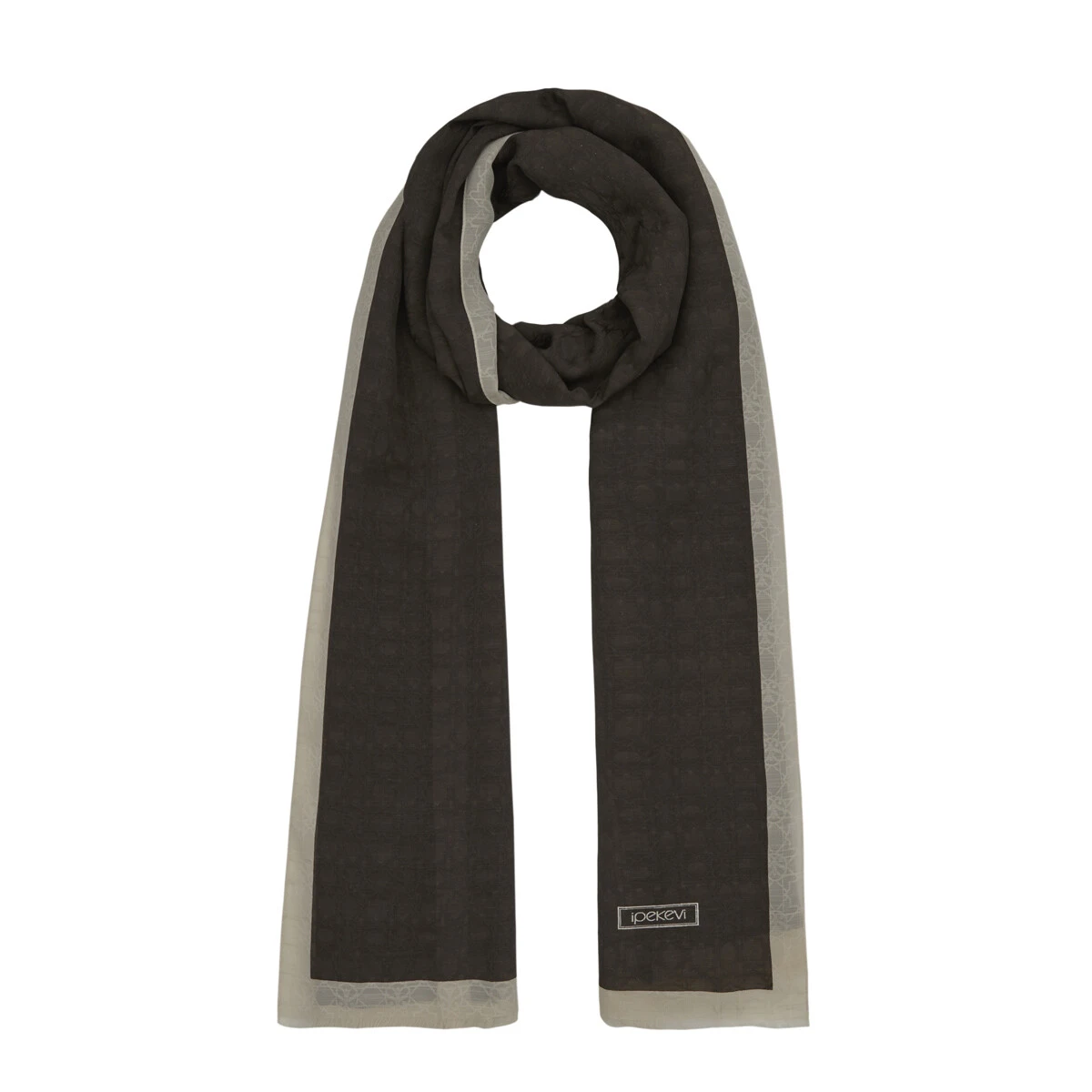 İpekevi Monogram Şal 4356