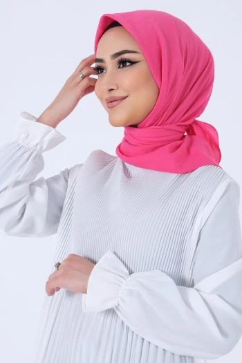 Açık Fuşya Harem Scarf İncila Eşarp