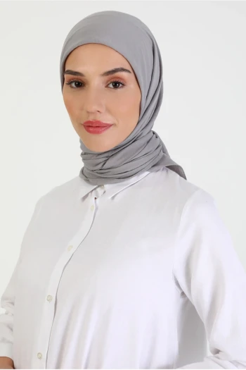 GRİ Harem Scarf İncila Eşarp