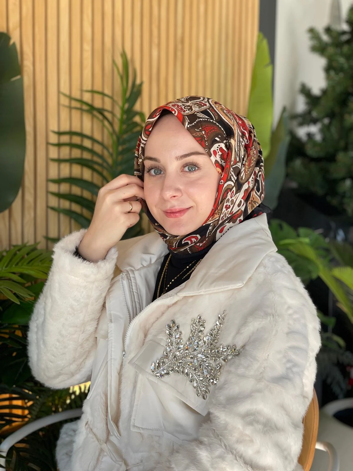 04 Emproyal Etnik Desen Soft Eşarp 5