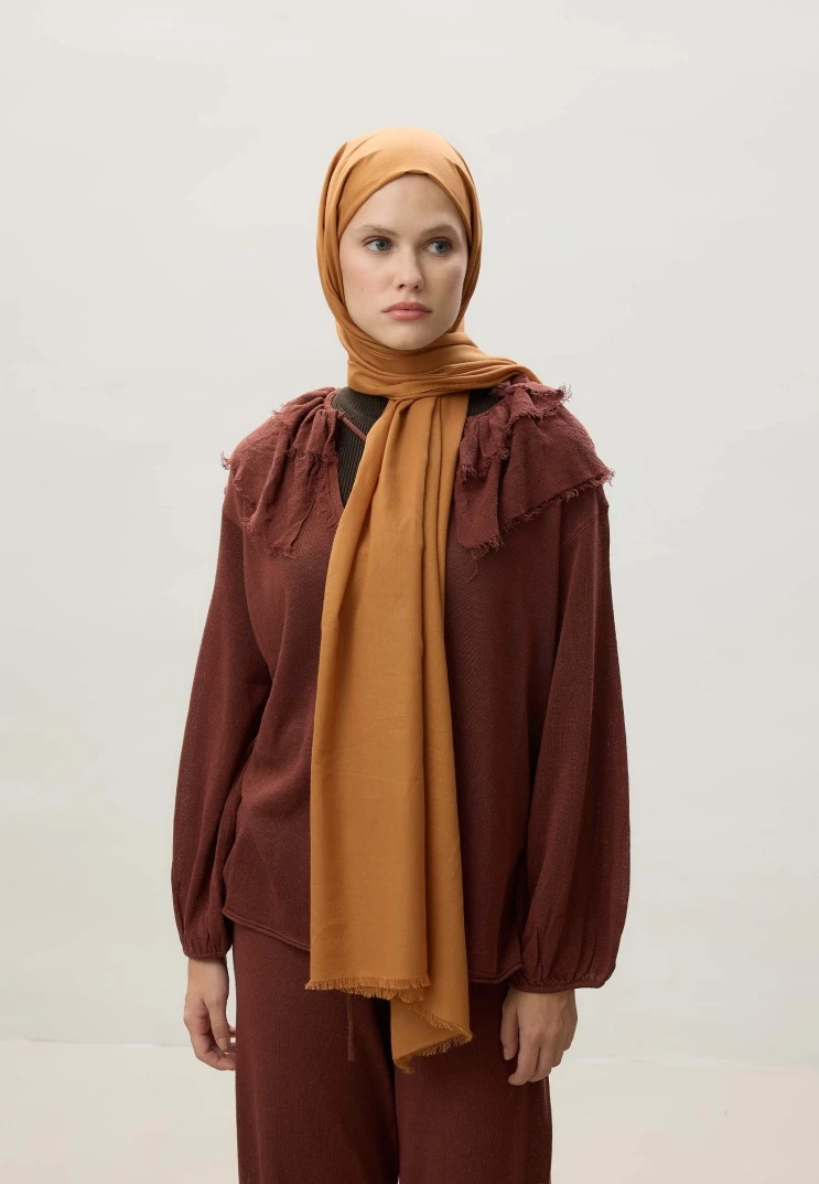 CAMEL Fresh Scarfs İnce Pamuk Vual Şal