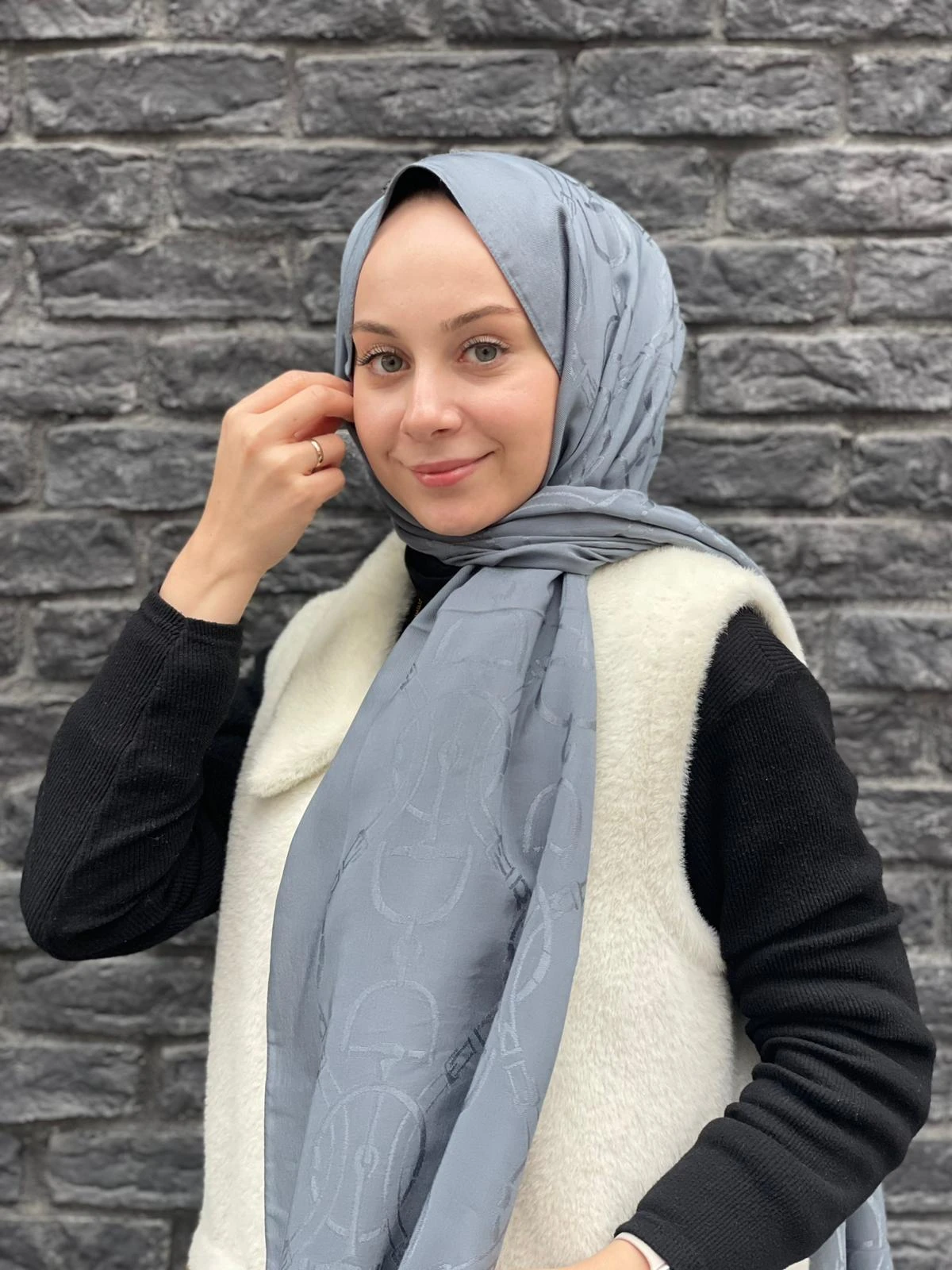Füme Harem Scarf Maria Şal