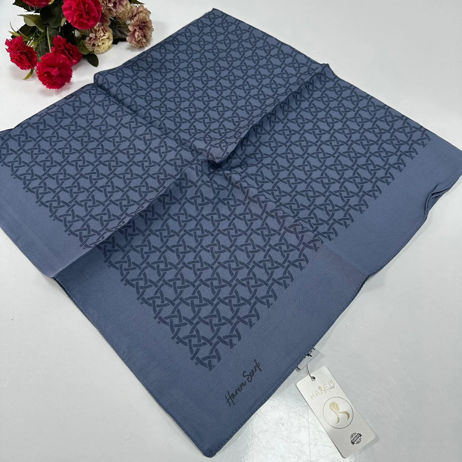 İNDİGO Harem Scarf Valery Eşarp