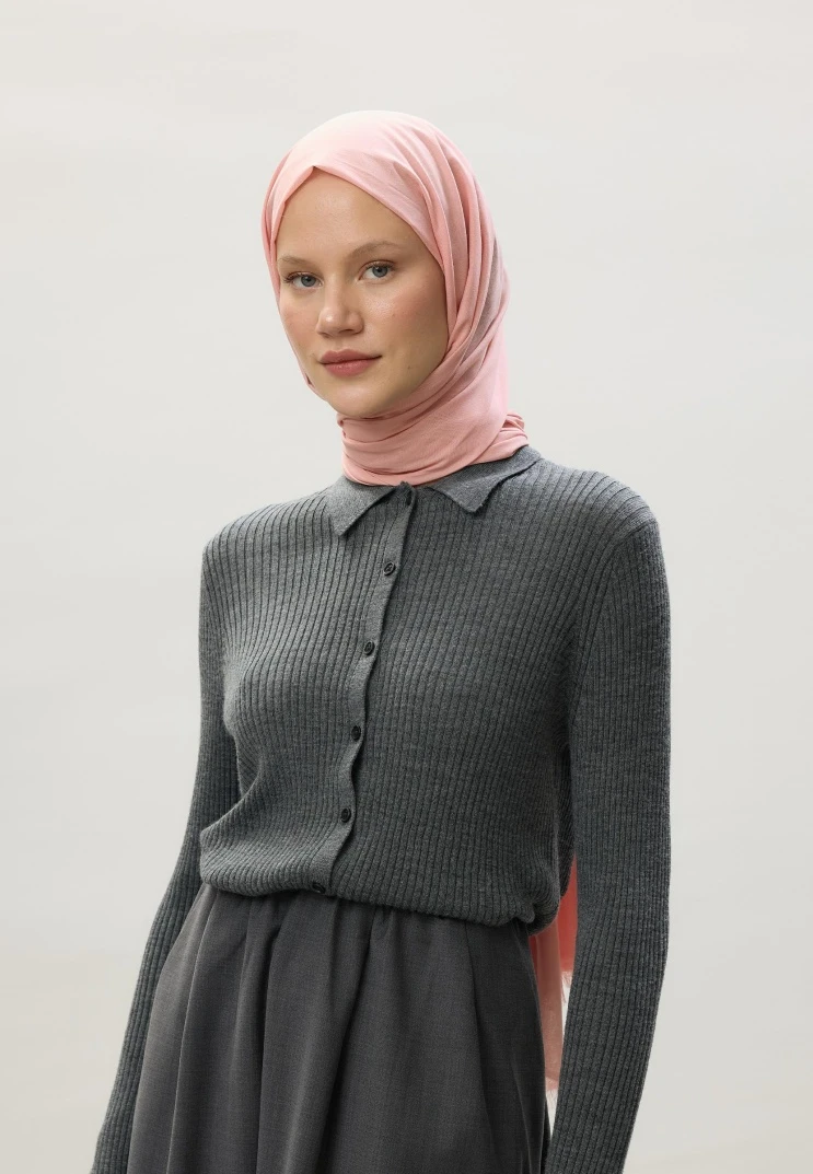 Pudra Fresh Scarfs İnce Pamuk Vual Şal