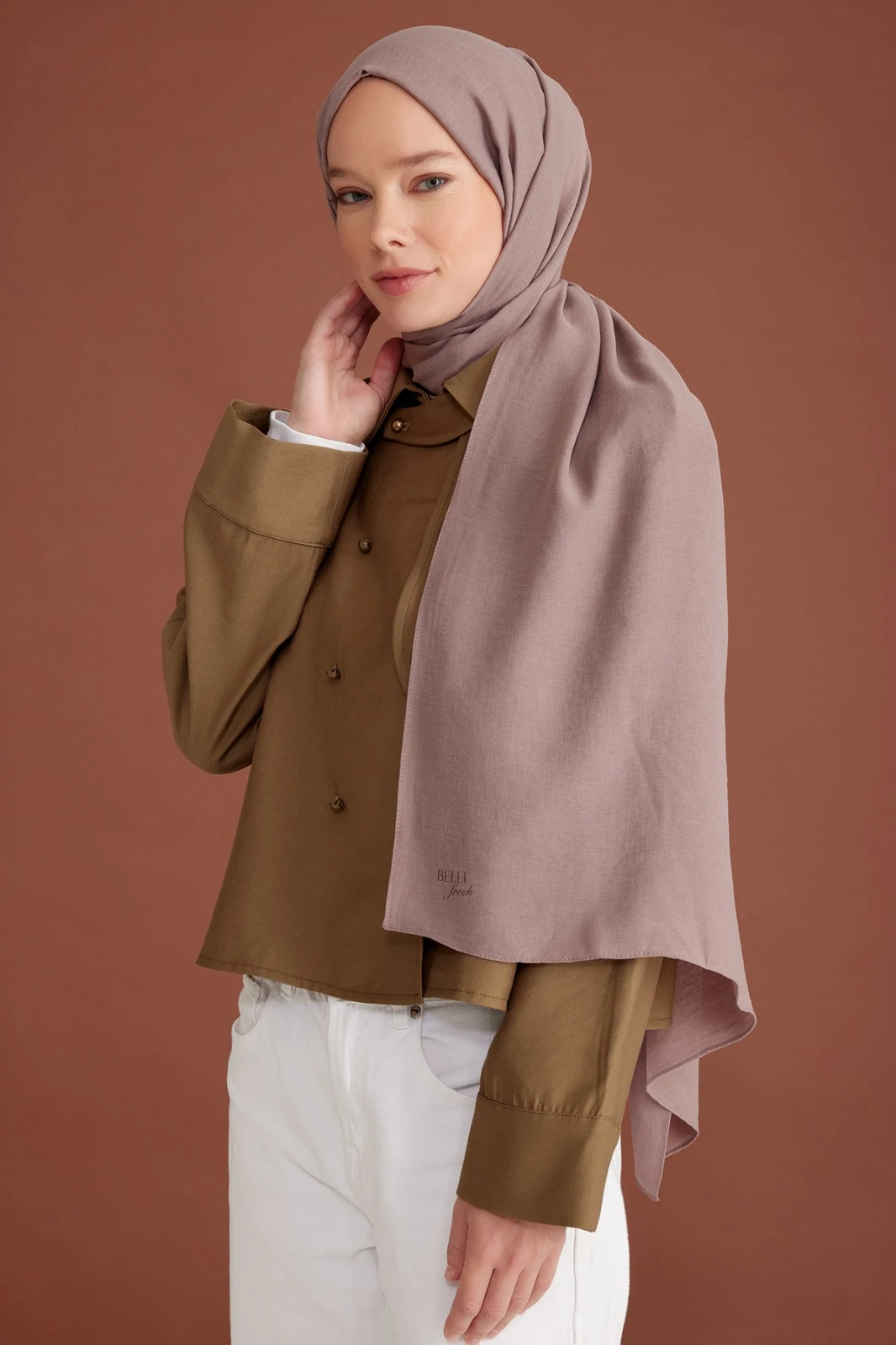 24 Belli Fresh Coral Şal