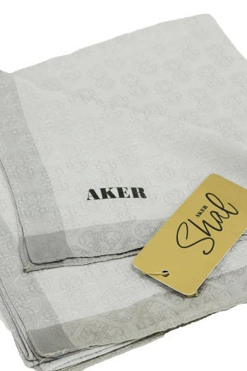 973 Aker Monogram Jakar Eşarp 6060950