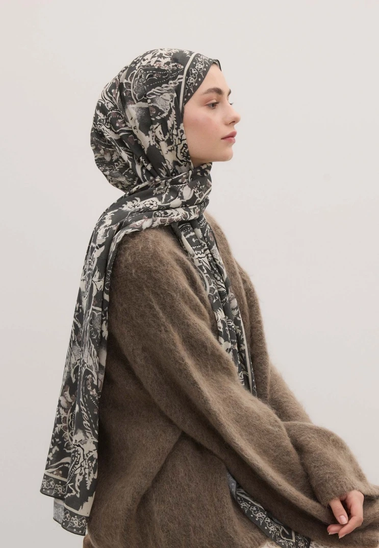 Duman Fresh Scarfs Floral Paısley Desen Şal