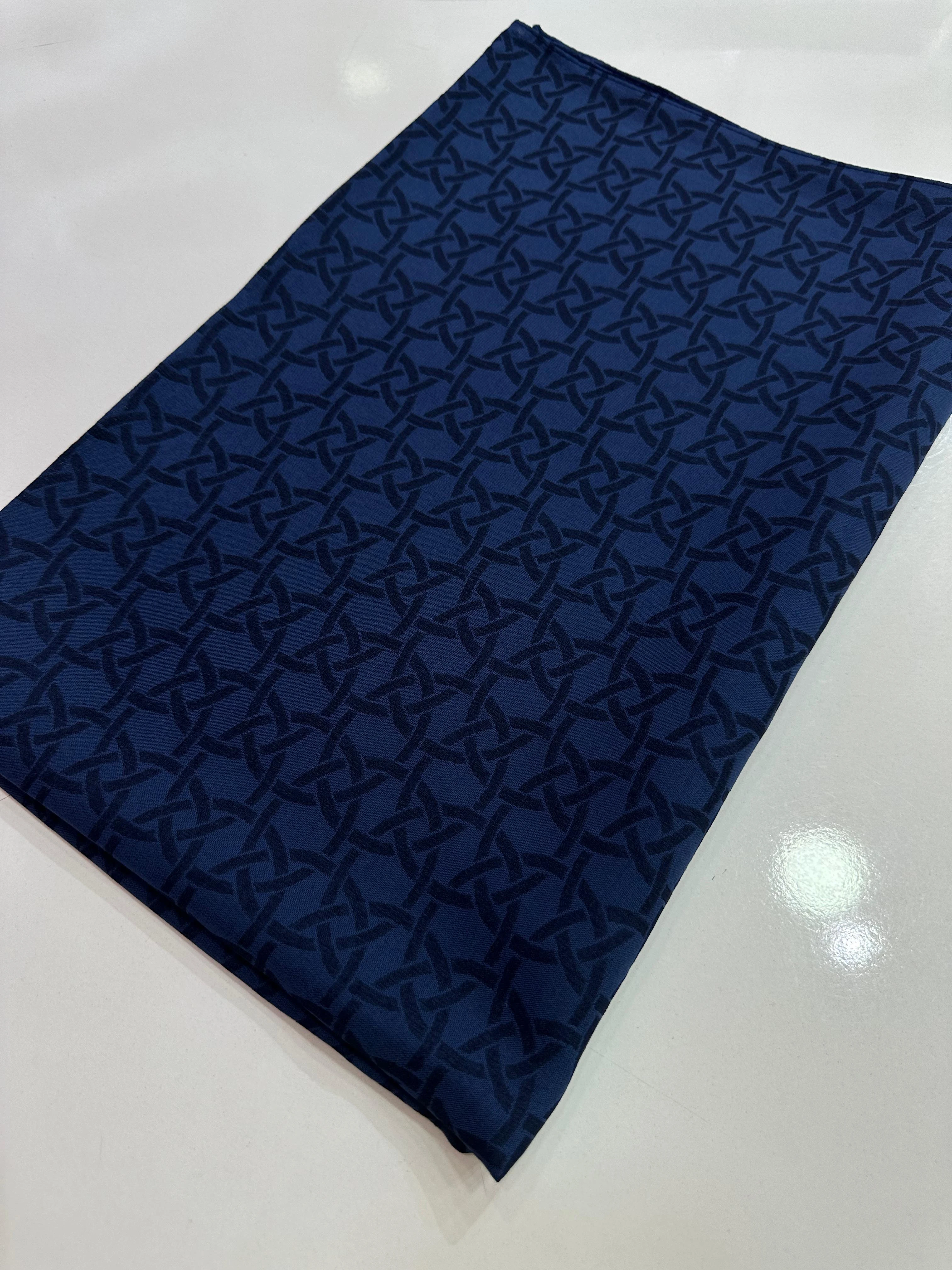 LACİVERT Harem Scarf Valery Şal