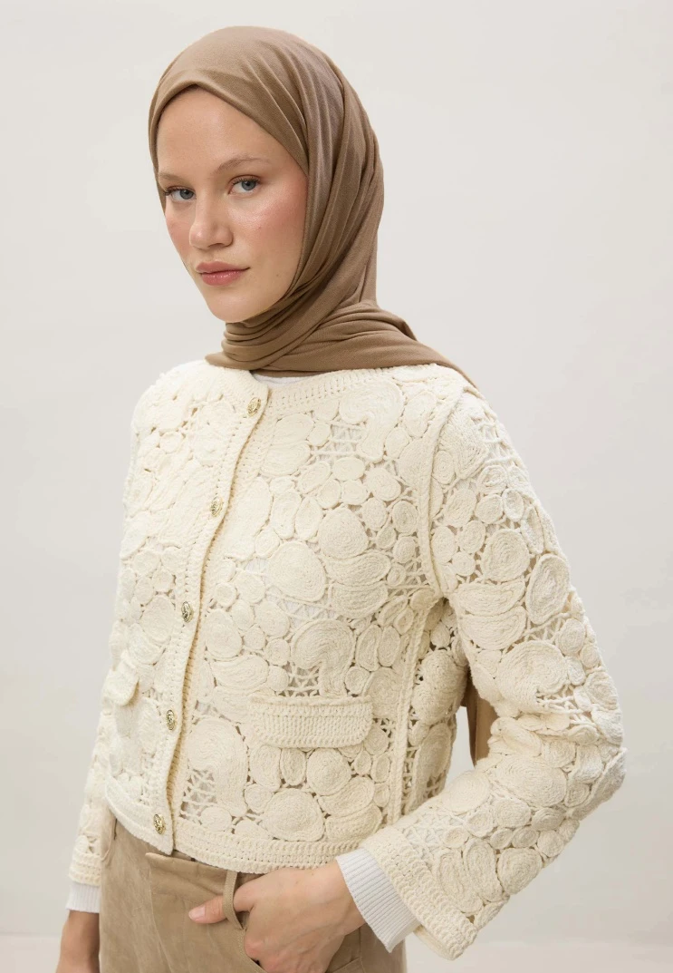 Latte Fresh Scarfs Penye Şal