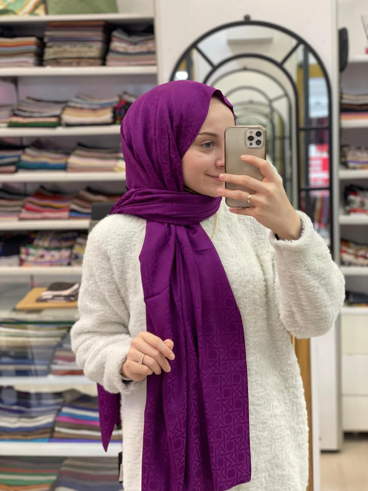 Mor Silk Home Deluxe Şal 40003