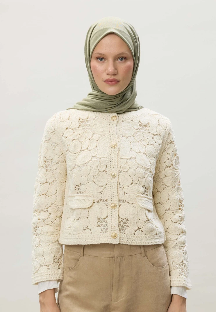 Soft Yeşil Fresh Scarfs Penye Şal