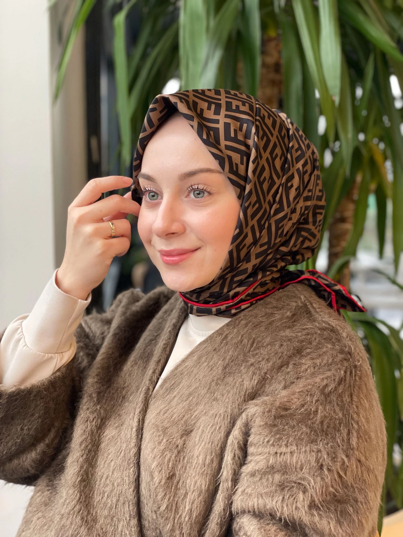 05 Sima İthal Twill İpek Eşarp