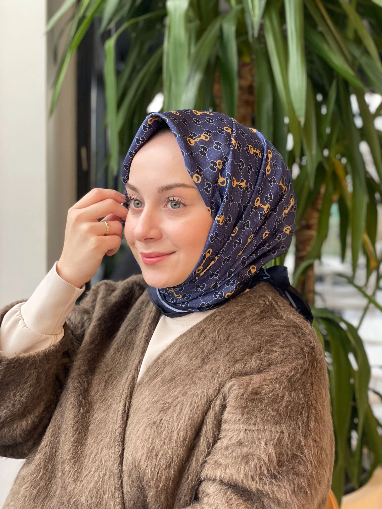 06 Sima İthal Twill İpek Eşarp