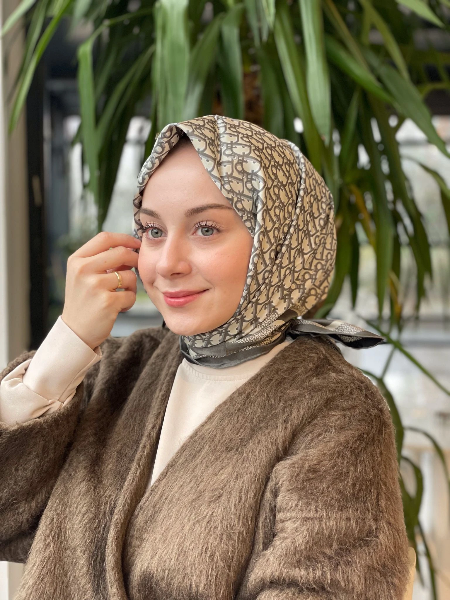 11 Sima İthal Twill İpek Eşarp